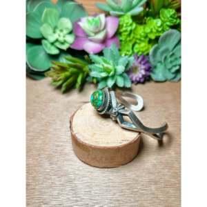 Sonoran Mountain Turquoise & Sterling <b>Silver</b> <b>Cuff</b> <b>Bracelet</b> Chimney Butte Collection by Fashion Jewelry - Product Image 3