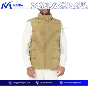 Men's Sleeveless Puffer Jacket Insulated and Waterproof, Stylish Outdoor Bodywarmer for Sports and Casual Wear - Product Image 2