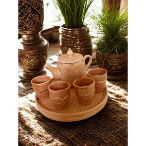 Tajine marocain authentique fait main en céramique, pot de cuisson traditionnel pour four et cuisinière, résistant à la chaleur, écologique pour cuisines - Product Image 1