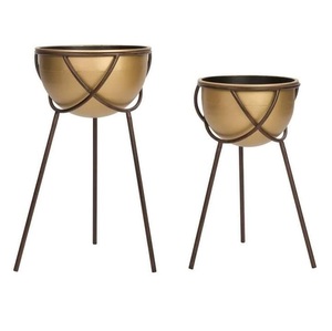 Jardinière en métal fabriqué à la main de taille personnalisée pour la décoration de jardin à la maison jardinière en métal fini - Product Image 1