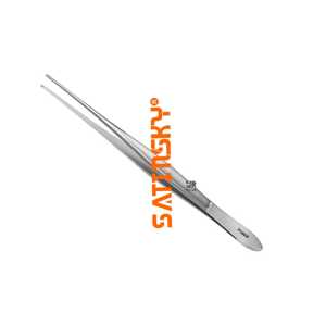 คีมหนีบเนื้อเยื่อแบบนิ้วโป้ง ขนาด 17 ซม. เครื่องมือผ่าตัดขนาดเล็ก ทำจากเหล็กกล้าไร้สนิม AISI 420 ใช้งานด้วยมือ ได้รับการรับรองมาตรฐาน CE ระดับ Class III จากแหล่งที่เชื่อถือได้ - Product Image 2