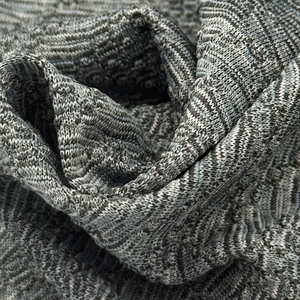 Tissu jacquard de qualité supérieure en PET/élasthanne pour vêtements de yoga et de sport - Product Image 6