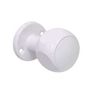 ลูกบิดประตูคงที่-สีขาว - Product Image 1
