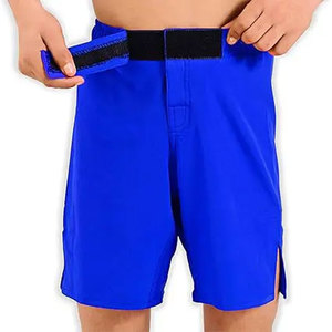 Pantalones cortos de boxeo ligeros Pantalones cortos de boxeo cómodos Pantalones cortos de boxeo de cintura elástica para la venta en línea - Product Image 1
