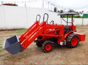 Tractor Kubota LA435 2020 de 26 HP con 121 Horas de Uso, Bomba de Motor, Funciones Digitales, Cargador Frontal y Retroexcavadora - Product Image 6