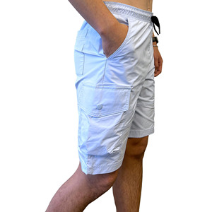 Short Cargo Streetwear Short confort personnalisé avec ceinture élastique et cordon de serrage Vente en gros Shorts pour hommes avec impression personnalisée du logo Shorts pour hommes - Product Image 4