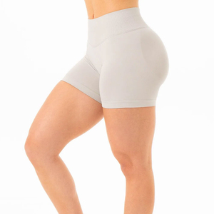 Shorts de sport pour femmes fabriqués par un fabricant professionnel, taille haute, contrôle du ventre, shorts de sport pour femmes - Product Image 1