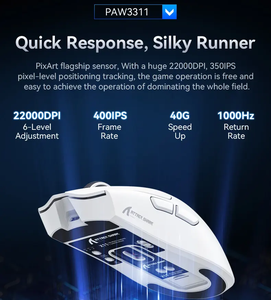 <span class=keywords><strong>เมาส์</strong></span><span class=keywords><strong>ไร้</strong></span><span class=keywords><strong>สาย</strong></span> Attack Shark X11 RGB พร้อม 2.4G PAW3311 สามโหมด แท่นชาร์จแม่เหล็ก สำหรับแล็ปท็อป พีซี คอมพิวเตอร์ตั้งโต๊ะ - Product Image 3