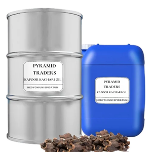 Kapoor Kachari Aceite Esencial Orgánico Personalizable Pure Natural Hedychium Spicatum Precio al por mayor a granel 50kg y 25kg - Product Image 1