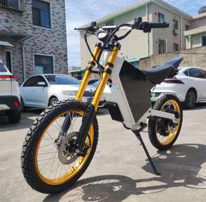 จักรยานไฟฟ้า CS20 12000W รุ่นปี 2024 ขายดี พร้อมระบบกันสะเทือนเต็มรูปแบบ สำหรับนักปั่นแบบ Bomber มอเตอร์ฮับหลัง แบตเตอรี่ลิเธียม เกียร์เดียว รุ่นใหม่ - Product Image 5