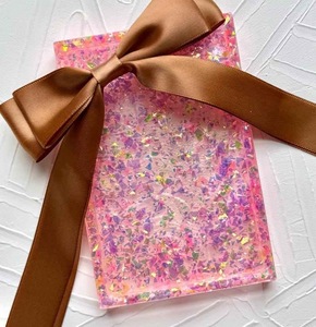 ถาดเรซิ่นตกแต่งหลากสี ของตกแต่งบ้าน ถาดเรซิ่นทรงสี่เหลี่ยมคุณภาพสูง - Product Image 5