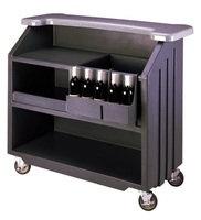Chariot de rangement de cuisine en acier, mobilier pliable et mobile, fabrication en usine, avec 3 niveaux, chariot mobile à roulettes