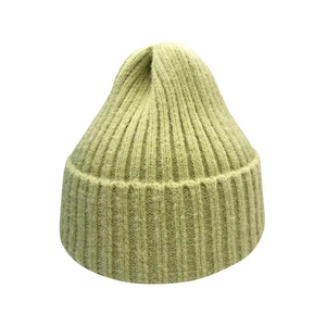 Último estilo personalizado grueso lindo Beanie sombrero de punto Beanie Cap estilo único cómodo gorra Jacquard transpirable - Product Image 4