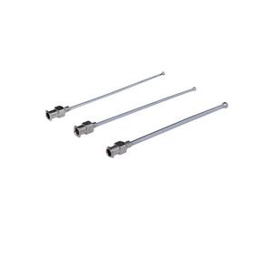 Aiguilles d'alimentation orale pour souris Équipement de laboratoire durable en acier inoxydable G18 pour une recherche animale précise, sûre et efficace - Product Image 3