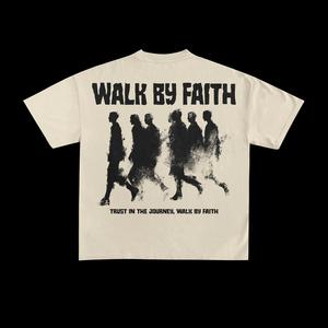 T-shirt pour homme de qualité supérieure, imprimé graphique, col rond, coupe ample, fabricant professionnel - Product Image 3