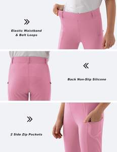 Pantalon d'équitation pour filles culotte d'été en silicone pour enfants culotte équestre collants de scolarisation pour jeunes poches zippées - Product Image 3