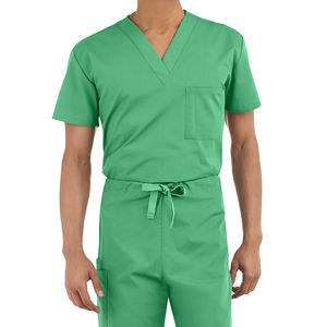 Uniforme de enfermera a la moda para mujer al por mayor conjuntos de uniforme de enfermera de punto de LICRA transpirable cómodo uniforme médico con logotipo uniforme de enfermería - Product Image 4