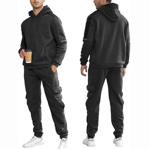 Conjuntos Deportivos de Forro Polar Transpirable para Hombre, de Primera Calidad, Ligeros, Casuales, para Invierno, Venta al por Mayor, Diseño Sólido, Unisex - Product Image 1