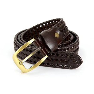 Cinturón Casual de Cuero Vacuno Genuino para Hombre con Hebilla Automática de Aleación, Impermeable y Transpirable, de Alta Calidad, 3.5 cm de Ancho - Product Image 4