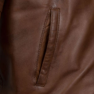 Chaqueta de cuero de alta calidad de nuevo estilo, fabricada en Pakistán, servicio OEM, personalizable, para hombre, chaqueta de invierno en venta. - Product Image 4