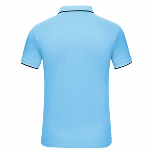 Polo de Golf para mujer, diseño personalizado, algodón, color sólido, cuello vuelto, corte ajustado, transpirable, para verano, informal - Product Image 6