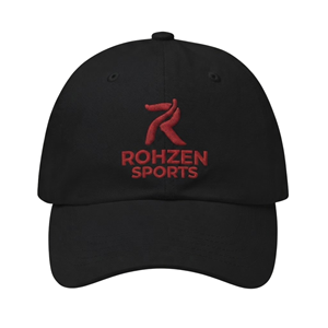 หมวกเบสบอลสีดำ Rohzen Sports แบบ 6 แผง ผ้าแคนวาส ปรับขนาดได้ เหมาะสำหรับทุกฤดูกาล ใช้ได้ทั้งชายและหญิง สไตล์ลำลอง พร้อมดีไซน์แผงด้านหน้า - Product Image 1