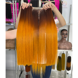 Meilleure vente Extensions de cheveux Remy vietnamiennes pour femmes Lot de trame droite en os de haute qualité Double vague naturelle Boucles italiennes - Product Image 2