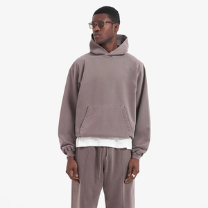 Sudadera con capucha y sudadera unisex de invierno personalizada de algodón liso de gran tamaño en blanco para hombres a granel de talla grande estilo de hombre - Product Image 4