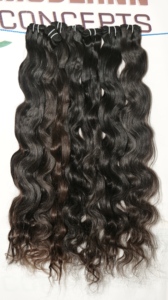 100% extensiones de cabello Remy negro natural virgen Bodywave templo indio venta al por mayor paquetes profundos sueltos - Product Image 3