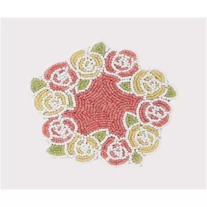 ถาดรองแก้วลูกปัดทำด้วยมือเสื่อถ้วยสไตล์สัตว์ทำเครื่องประดับ placemat - Product Image 4