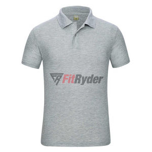 Logo personnalisé hommes pour Polo respirant à séchage rapide Streetwear prix de gros tissu de flanelle solide personnalisation disponible - Product Image 2