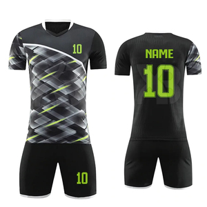 Kit de uniforme de equipo de ropa de fútbol transpirable ligero personalizado en tela de rendimiento - Product Image 4