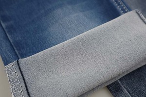 11.8 oz satin cotton Stretch TR Denim Jeans vải cho phụ nữ jeans quần denim vải - Product Image 4