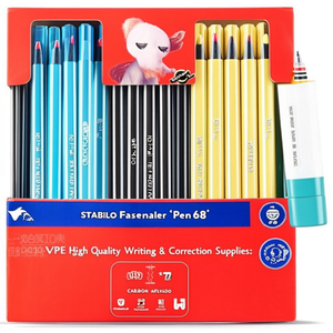 ปากกาเคมี STABILO รุ่น ‘Pen 68’ บรรจุ10ด้ามอุปกรณ์เขียนและลบคุณภาพสูง - Product Image 2