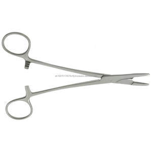 เครื่องเจาะเข็มผ่าตัดแบบ Olsen-Hegar คุณภาพสูง ฟังก์ชันคู่ ผลิตจากสแตนเลส พร้อมกรรไกรในตัว ใช้งานด้วยมือ ได้รับการรับรองมาตรฐาน CE และ ISO - Product Image 2