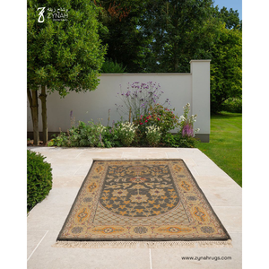 Alfombra de Oración de Seda Light Solace, Hecha a Mano, con Patrón de Tejido Sutil, Acolchada, Lavable, para el Hogar y Viajes, Estilo Persa Moderno, 27x42 - Product Image 3