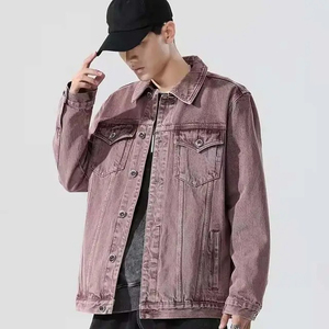 Vente en gros 2024 Veste denim en coton pour homme personnalisée Col montant long de haute qualité avec revêtement pour l'hiver - Product Image 3