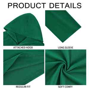 Sudaderas con Capucha de Invierno para Hombre, Profesionales, Casuales, para Deportes al Aire Libre, Fitness, Running, Entrenamiento, 100% Poliéster, Personalizables - Product Image 6