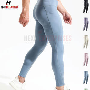 Custom ล่าสุดกางเกงขายาวสําหรับชายโรงงานฟิตเนสวิ่งกางเกงขายาวขายส่งกีฬากางเกงขายาวกีฬาสวมใส่กางเกงขายาวผู้ชาย - Product Image 5