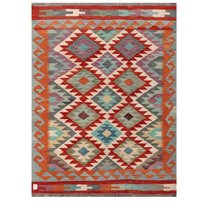 Alfombras Imaco Maimana, Alfombra Kilim Afgana, 194 x 145 cm, Alfombras y Juegos de Alfombras - Product Image 1