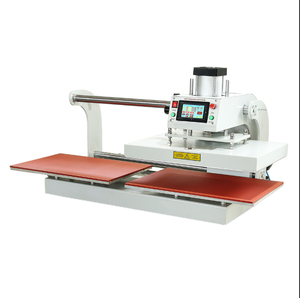 Máquina de Transferencia de Calor Neumática Industrial de Doble Estación HE4060 con Movimiento Automático Arriba/Abajo Izquierda/Derecha para Plástico OEM - Product Image 4