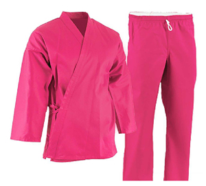 Costume de sport de karaté noir professionnel Kungfu grand uniforme de sport en treillis pour les arts martiaux-taille de costumes de karaté/Kungfu professionnel - Product Image 3