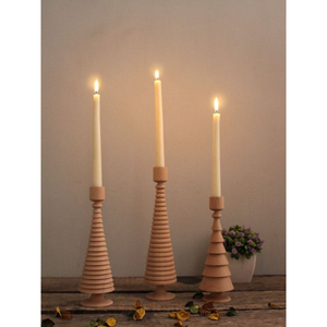 Vente en gros de bougeoir de décoration de table à manger de cuisine bougeoir bougeoir et support en bois de la meilleure qualité à bas prix - Product Image 6