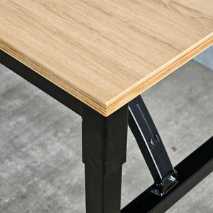 Escritorio de Computadora Plegable Portátil de Madera Moderno, 100x60cm, SPD68176 - Product Image 6
