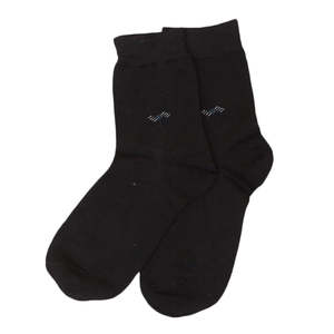 Men's <b>Socks</b> - Black - Product Image 1