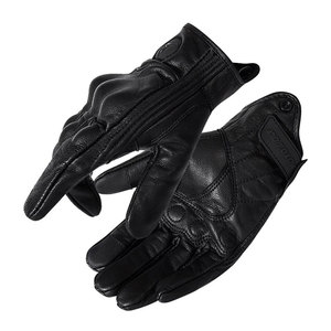 Conception personnalisée de gants de moto en cuir véritable Gants de moto de haute qualité de protection d'équitation et de tourisme - Product Image 3