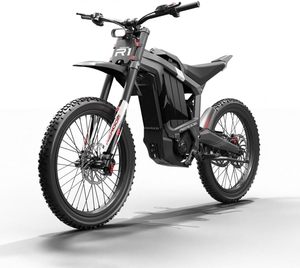 Moto tout-terrain électrique R1 à succès pour adultes, puissance de pointe de 8000 W, vitesse maximale de 52,8 mph, autonomie de 74,6 miles, couple de 330 Nm, DVD - Product Image 1