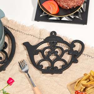 Antique Color Aluminum <b>Kitchen</b> <b>Trivet</b> Heart Design Metal Table Decorative & Accessories for <b>Kitchen</b> Industry Trending Products - Product Image 3