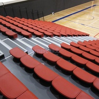 Système de Sièges Rétractables Mobiles Télescopiques Avant à Commande Électrique pour Tribunes Portables de Stades et Gymnasiums Intérieurs