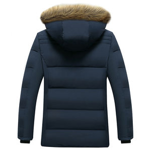 Clima frío Invierno Burbuja Negro Logotipo personalizado Marca Con capucha Tallas grandes Abrigo de nylon Brillante Abajo Puffer Bubble - Product Image 4